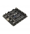 Modul Suport Acumulatori 4 x 18650 Alimentare Arduino ESP32 ESP8266,  2 comutatoare