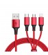 Cablu de incarcare USB 3 in 1