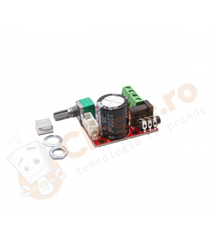 PAM8610 2x10W Hi-Fi amplificator stereo