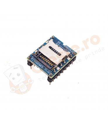 Modul mini MP3 WTV020 cu MiniSD