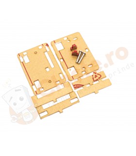 Carcasa acrilic coborator tensiune