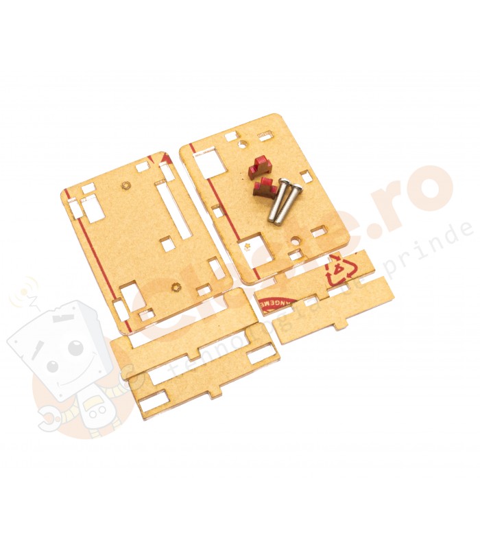 Carcasa acrilic coborator tensiune