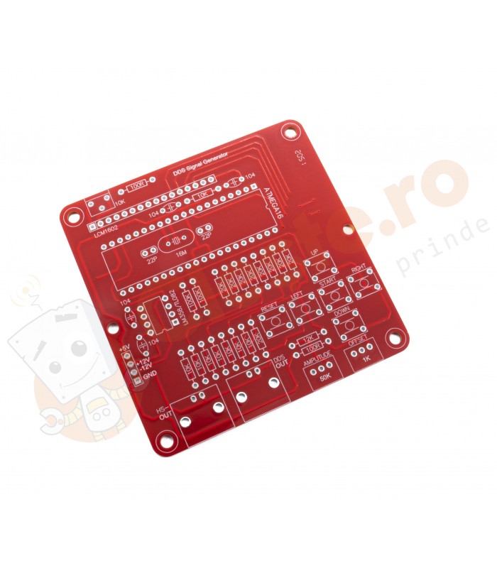 KIT DIY Generator Functii Semnal DDS cu Frecventa Triunghiulară