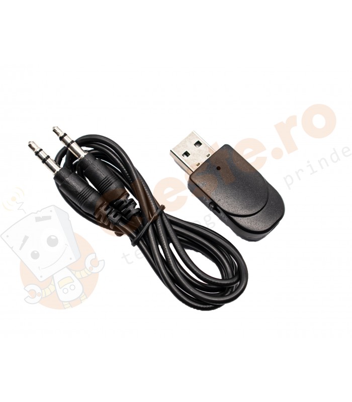 Adaptor bluetooth transmitator si receptor, 2 in 1, BT 5.0