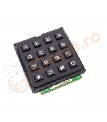Tastatura 4x4 neagra