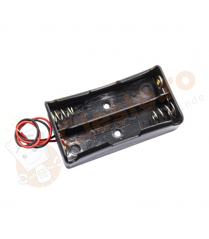 Suport Baterii 18650 2 Sloturi