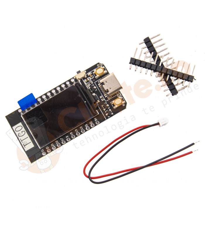 Placa dezvoltare TTGO cu ESP32, bluetooth si display