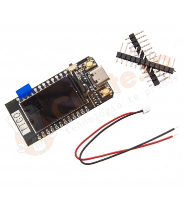 Placa dezvoltare TTGO cu ESP32, bluetooth si display