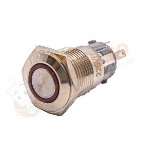 Buton cu LED 16mm