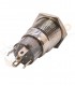 Buton cu LED 16mm
