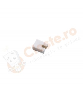 Cap Jumper Alb 2.54mm