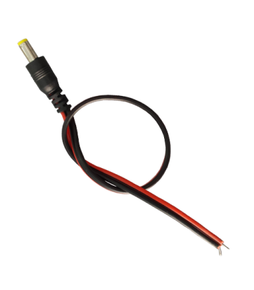 Conector de alimentare TATA, 12V, cu cablu PW-25S