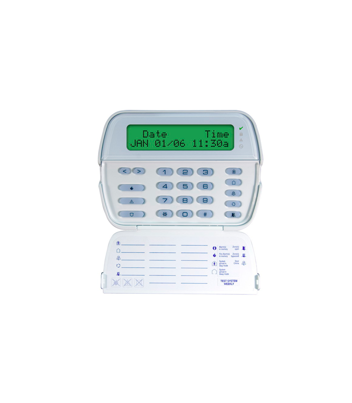 Tastatura LCD cu caractere alfanumerice + modul receptor radio - DSC RFK5500