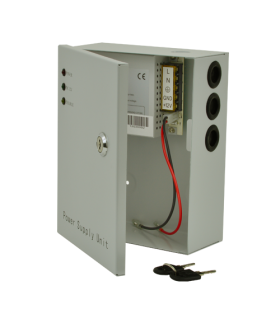 Sursa de alimentare 12V, 3A, back-up in cabinet metalic SDC-12-3B