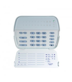 Tastatura LED, 16 zone + modul receptor radio - DSC RFK5516