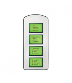 Panou LISTA LOCATARI (inox) PLL.42I