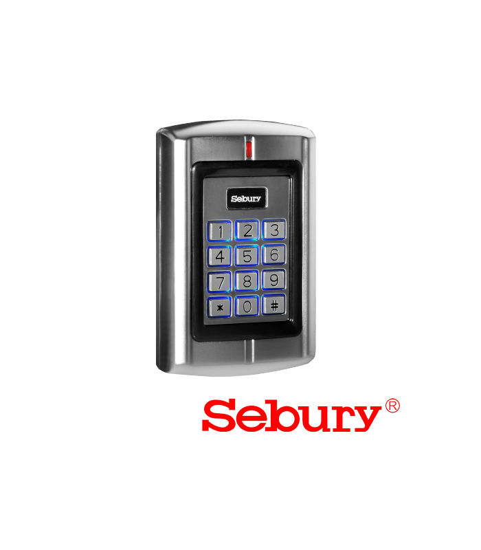 Controler stand-alone cu tastatura si cititor card, carcasa antivandal - SEBURY SEB-BC2000