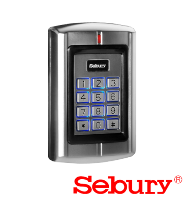 Controler stand-alone cu tastatura si cititor card, carcasa antivandal - SEBURY SEB-BC2000