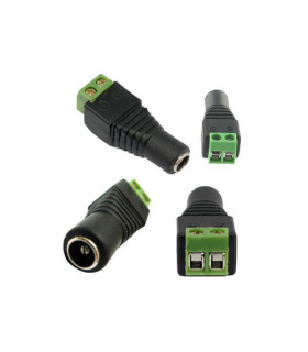Conector de alimentare mama, 12V, cu surub SDC-CAM