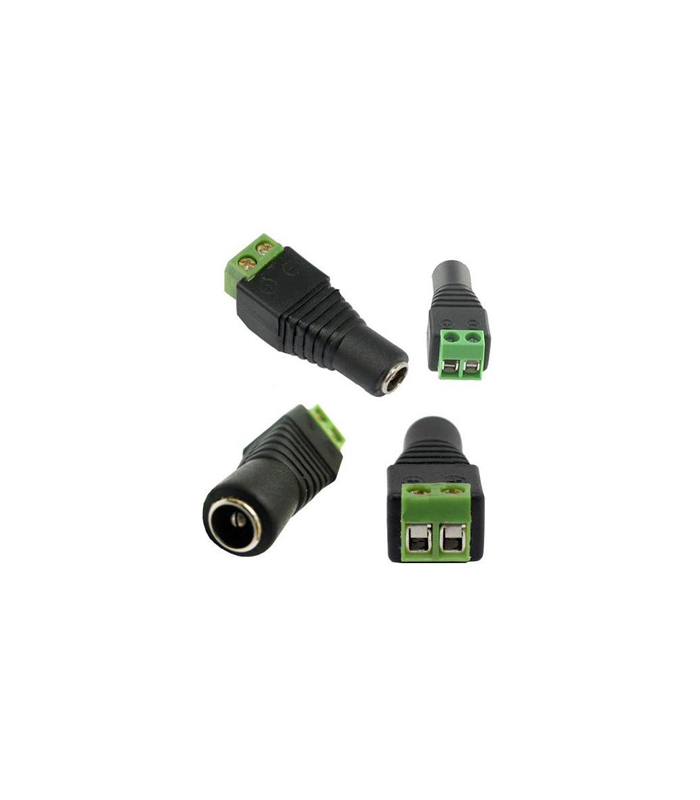 Conector de alimentare mama, 12V, cu surub SDC-CAM