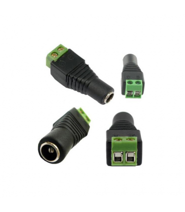 Conector de alimentare mama, 12V, cu surub SDC-CAM