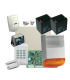 Kit alarma la efractie DSC cu sirena exterioara KIT1404EXT-BS1