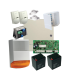 Kit alarma la efractie DSC cu sirena exterioara KIT1616EXT-BS1