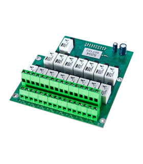 Modul extensie 16 iesiri releu pentru centrala FS5200 - UNIPOS FS5204