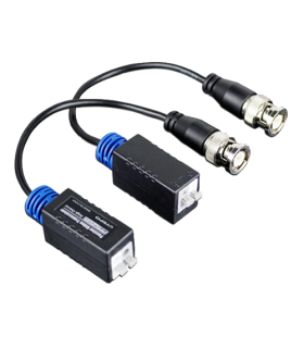 Video balun pasiv HD pentru camerele HDCVI, HDTVI, AHD (set 2 buc.)  UTP101P-HD