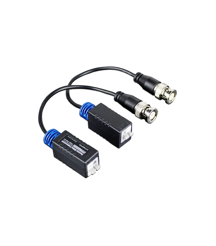 Video balun pasiv HD pentru camerele HDCVI, HDTVI, AHD (set 2 buc.)  UTP101P-HD