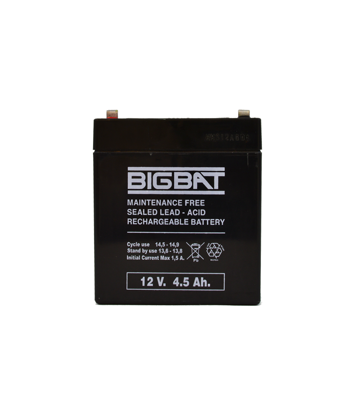 Acumulator BIG BAT 12V, 4.5 AH BB12V4.5