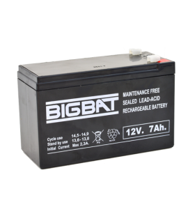 Acumulator BIG BAT 12V, 7 AH BB12V7