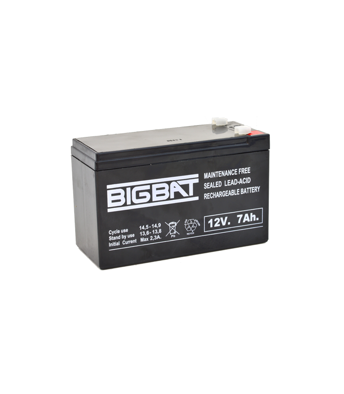 Acumulator BIG BAT 12V, 7 AH BB12V7