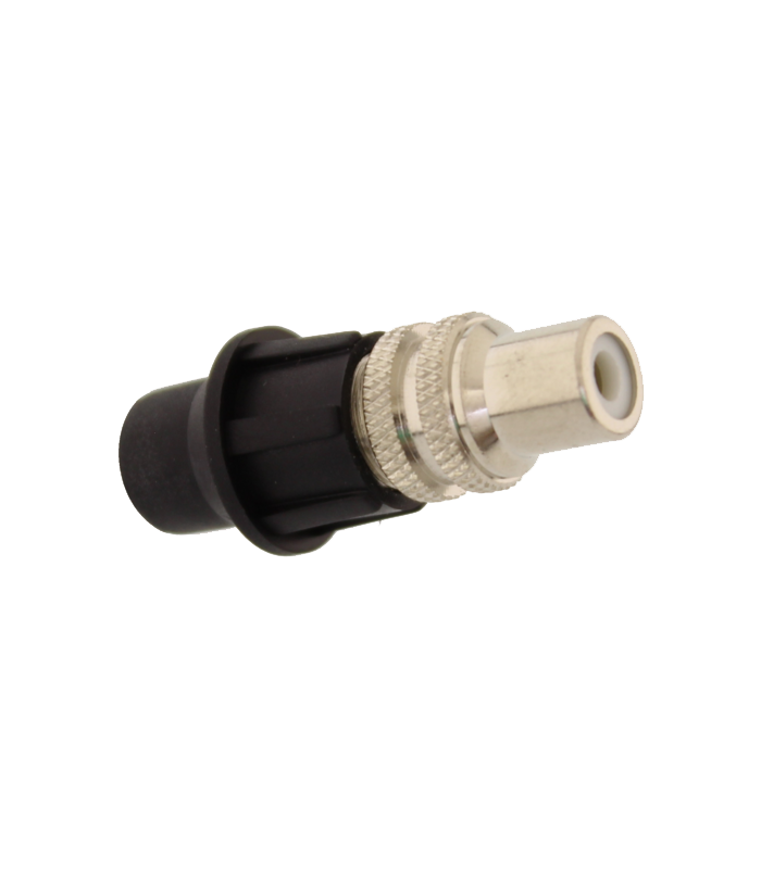 Conector RCA (mama) prin compresie - CAP SYSTEM CAP-KCF