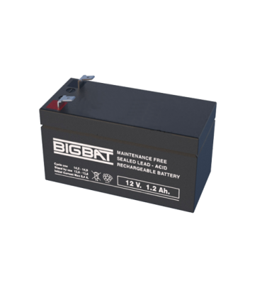 Acumulator BIG BAT 12V, 1.2 Ah BB12V1.2