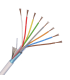 Cablu de alarma 8 fire ecranate, cupru integral, 100m 8CUEF