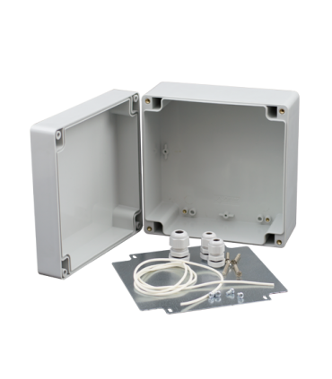 Doza exterior cu placa metalica montaj echipamente AWO603