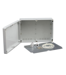 Doza exterior cu contraplaca metalica pentru montaj echipamente AWO604
