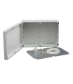 Doza exterior cu contraplaca metalica pentru montaj echipamente AWO604