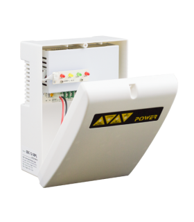 Sursa de alimentare 12V/3A, back-up in cabinet de plastic SDC-12-3BPL
