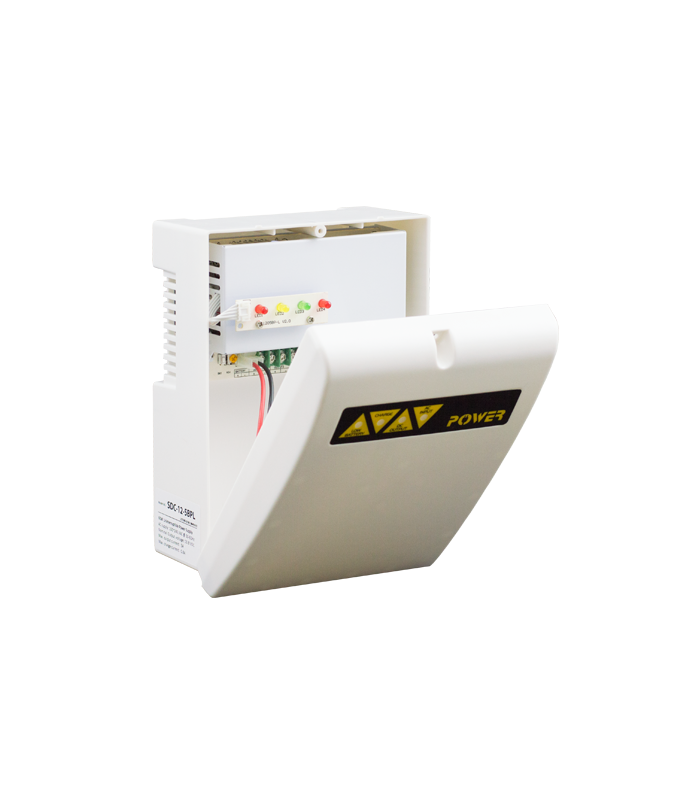 Sursa de alimentare 12V/3A, back-up in cabinet de plastic SDC-12-3BPL