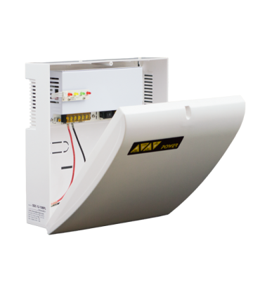 Sursa de alimentare 12V/10A, back-up in cabinet de plastic SDC-12-10BPL