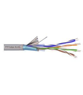 Cablu FTP, cat 5E, CUPRU 100%, 305m ELN-FTP-5E-CU