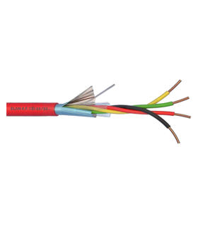Cablu de incendiu 2x2x0.8mm, ecranat, 100m ELN-2x2x08