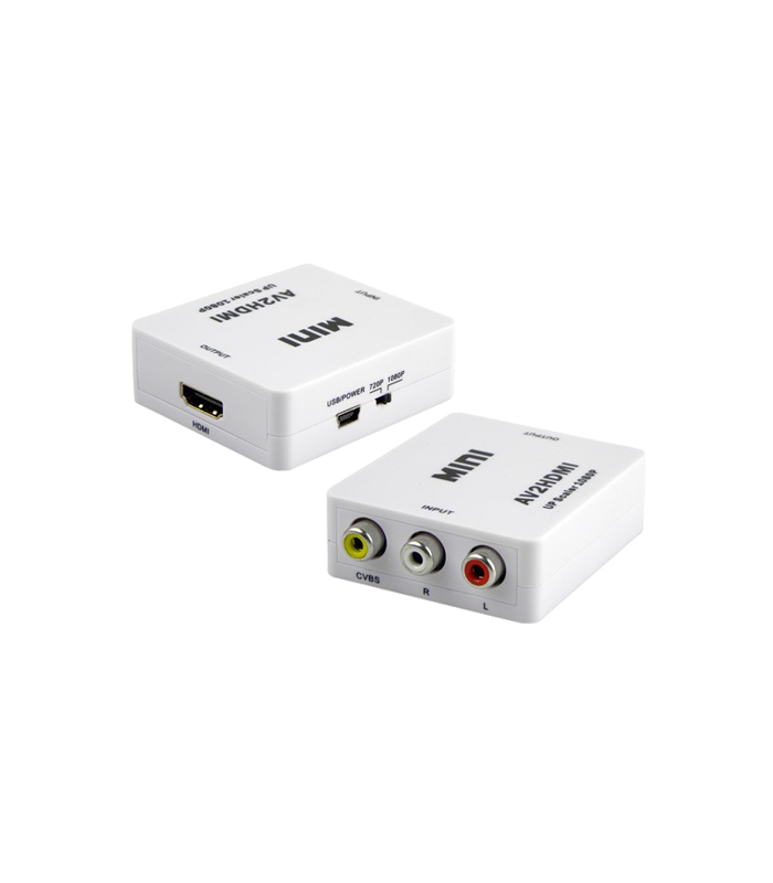 Convertor activ - HDMI la semnal AV/CVBS HDMI-AV