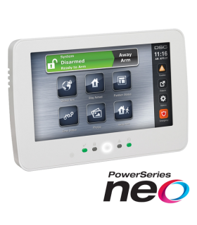 Tastatura touch screen color 7', 128 zone, SERIA NEO - DSC NEO-HS2TCHP