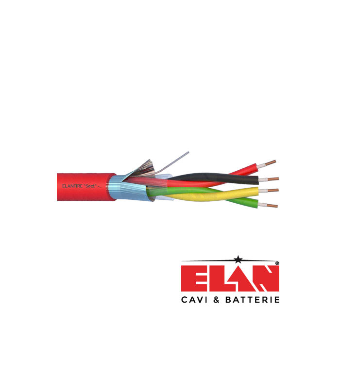 Cablu de incendiu E120 - 2x2x0.8mm, 100m ELN120-2x2x08