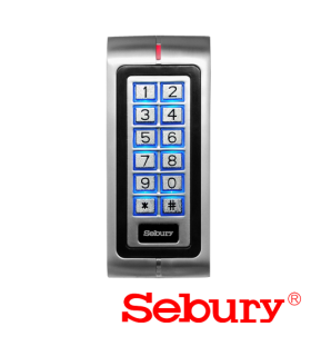 Controler stand-alone cu tastatura si cititor card, carcasa antivandal - SEBURY SEB-K2