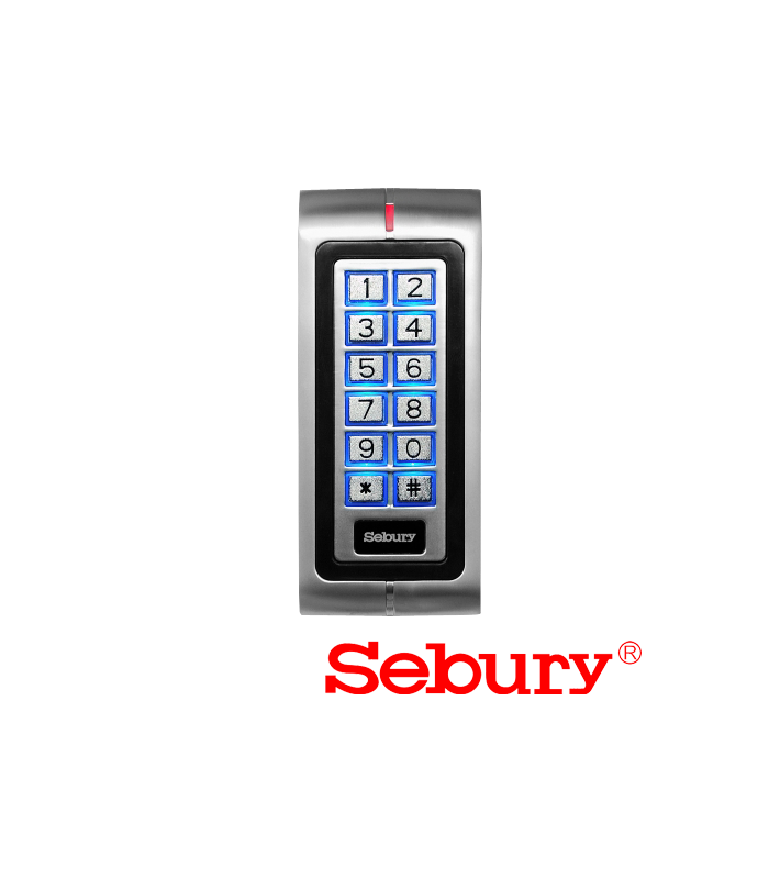 Controler stand-alone cu tastatura si cititor card, carcasa antivandal - SEBURY SEB-K2