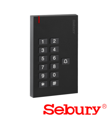 Cititor/Controler stand-alone cu tastatura si cititor, carcasa plastic - SEBURY SEB-Q3